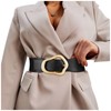XZQTIVE Women Wide Elastic Waist Belt for Dresses Fashion Big