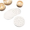 fyetemon Chinese Seiro Cooking Paper, Disposable Steaming Basket Sheet, Perfect