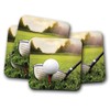 4 Set - Golfing Coaster - Golf Club Sports Dad