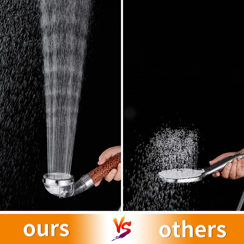 Cobbe Shower Heads, High Pressure Filtration Hand Shower, Water-Saving Shower