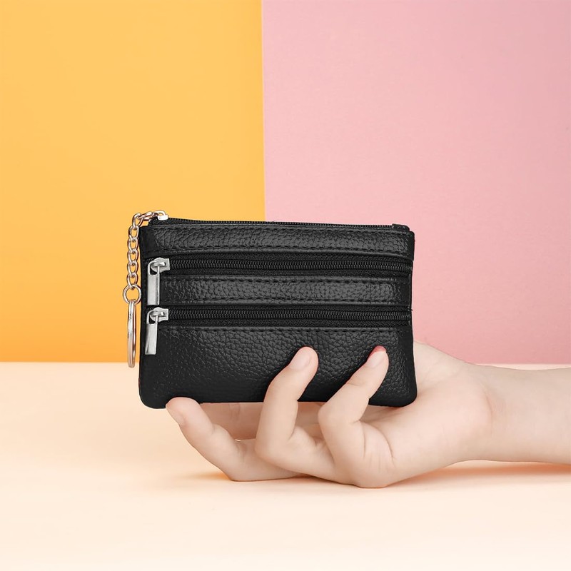 AFCJLTO 1 x Leather Key Case, Key Bag, Key Case