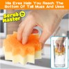 Hometimestore Washing Up Sponge, All-Purpose Sponge, Scouring Pad for Scratch-Free