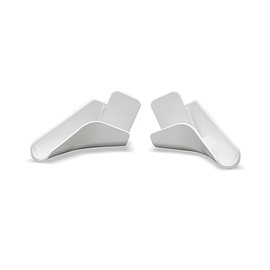 B&B Molders 94170 Medium Rain Gutter Spouts, Polar White
