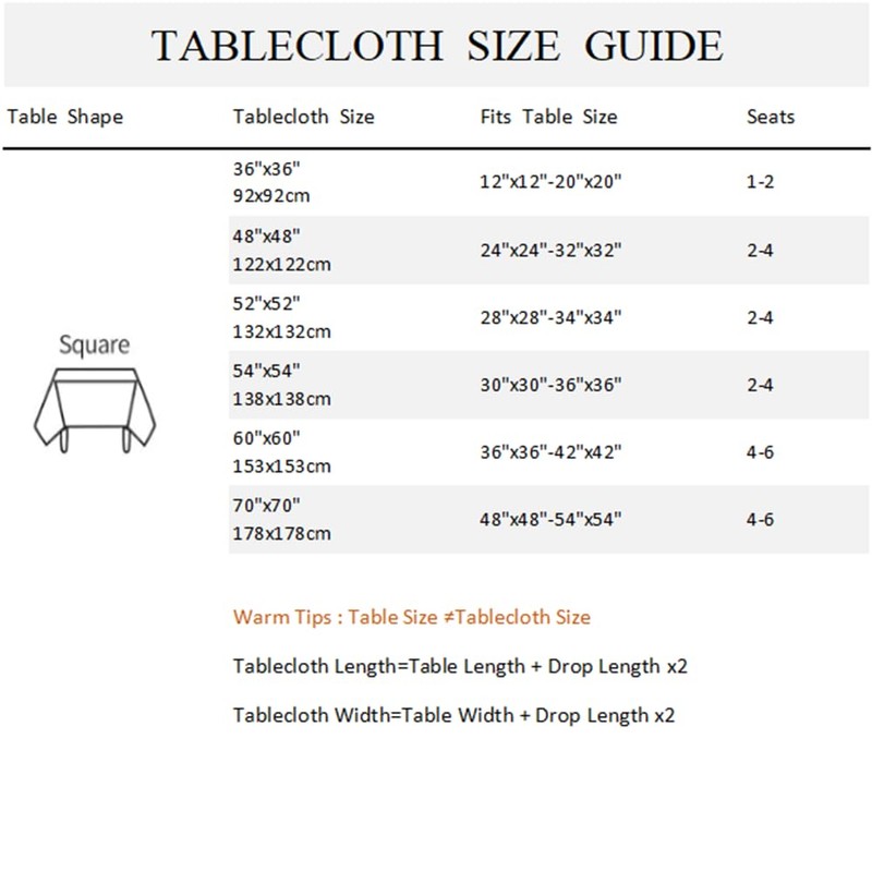 TTQYFNM 60x60inches Boho Mid Century Square Tablecloth Minimalist Abstract Arch