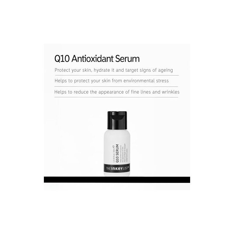 The Inkey List Q10 Suero facial de 1 onza