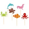 Pack of 30 Sea Animals Cupcake Toppers Ocean Theme Cupcake
