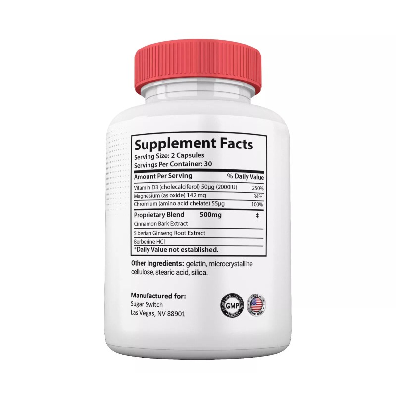 Gluco Renu Capsules, Max Strength Formula, GlucoRenu Blood Supplement (5