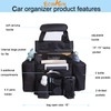 ECWKVN Car Front & Back Seat Organizer with Dedicated Tablet/Laptop