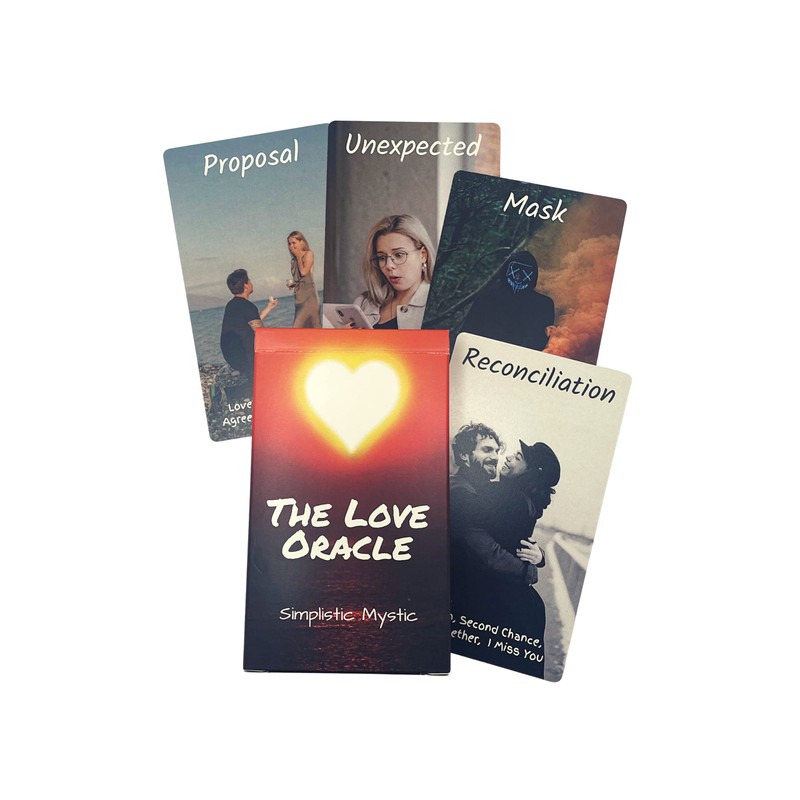 Simplistic Mystic The Love Oracle: A 54 Card Oracle Deck