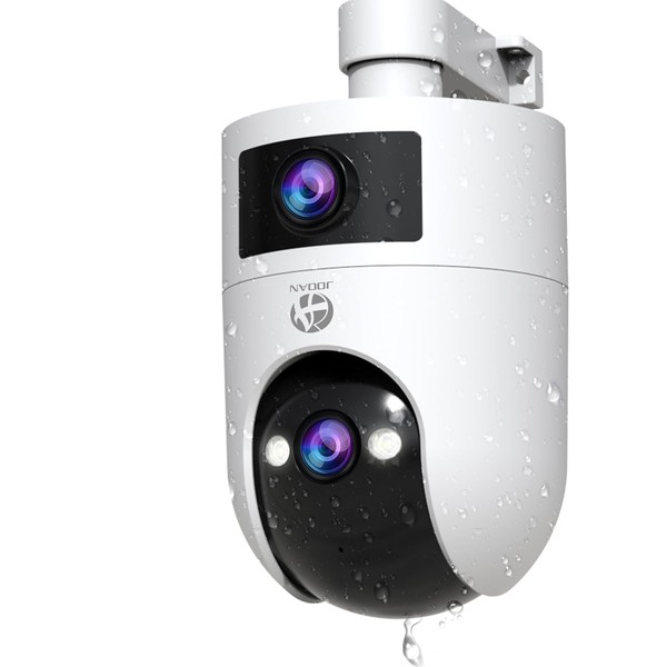 JOOAN 2K Outdoor Security Camera[360 View & Local/Remote Control] 5G