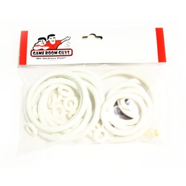 Game Room Guys Gottlieb Flipper Clown Pinball White Rubber Ring Kit
