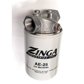 Zinga Filter Assembly - 3/4 NPT Housing with 25 Micron Filter