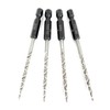 FTG USA Replacement Tapered Countersink Drill Bit Set 4 Pc