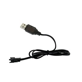 Force1 RC Crawler Car Spare Part - USB Charging Cable for Tornado LED Remote Control Car