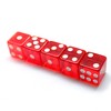 19mm Casino Craps Dice - Set of 5 Crystal Red