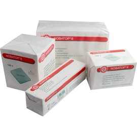 NOBA Verbandmittel Danz GmbH & nobatop 8 kompressen 10x20cm unsteril 100 St