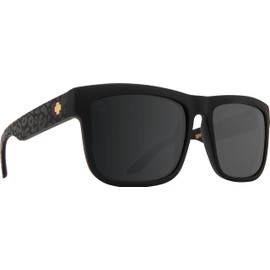 Spy Optic Discord Sunglasses Slayco Matte Black Leopard with Happy Gray Green Light Silver Spectra Mirror Lens