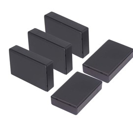 Zulkit Project Boxes ABS Plastic Electrical Project Case Power Junction Box Black 3.62 x 2.28 x 0.91 inch(92 x 58 x 23mm)