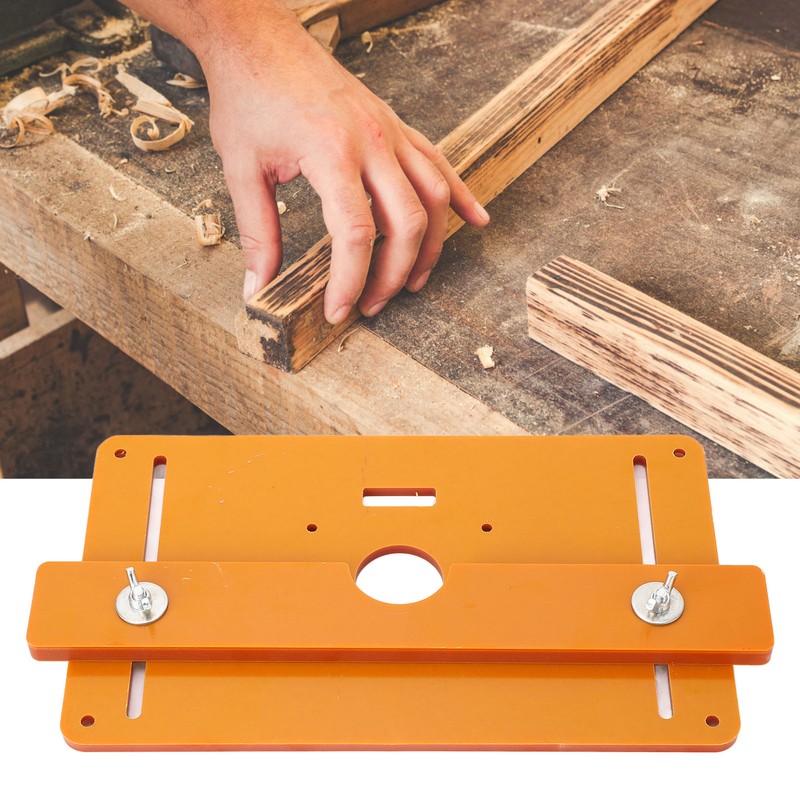 Router Table Plate Woodworking Insert Wood Trimming Milling Tools with