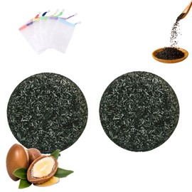 YAMFIUY Gray Hair Reverse Bar, Black Hairs Soap For Men & Women, Hydrating & Moisturizing Scalp Care, For Gray Beard & Mane (2)