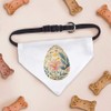 Small 'Floral Easter Egg' Dog/Cat/Pet Bandana (PD00064377)