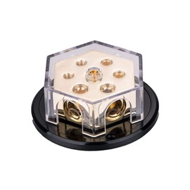 Power Ground Distribution Block 0 2 4 8 Gauge In Out Car Amp Install Power Wire