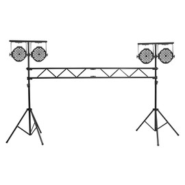 RustyVioum DJ Lighting Truss, Portable T-Bar Lighting Truss System w/Updated Connection System for Weddings Outdoor Performances Bars Ktv