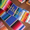 Jmkcoz Mexican Graduation Stole Sash Mexican Serape Scarf Colorful Graduation