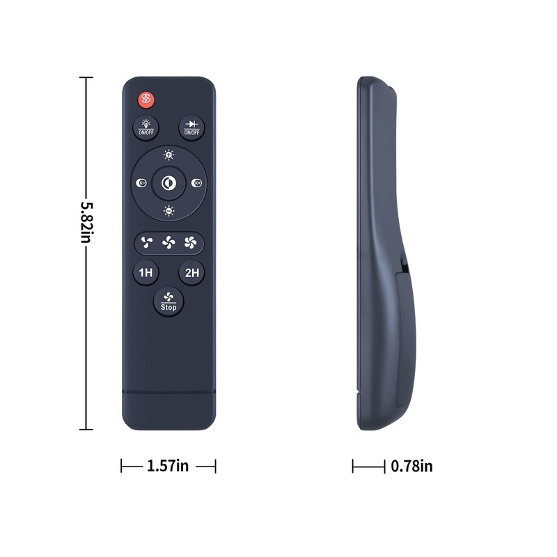 CLVIZCXOM Fan Remote Control Replacement Fit for IZOWE Ceiling Fans,