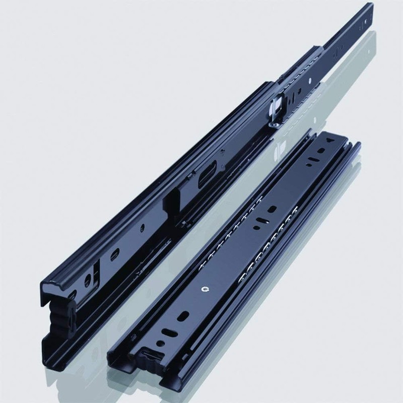 Drawer Slide 6 Inch Ball Bearing 3 Section Drawer Cabinet