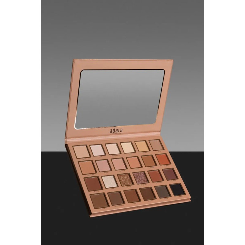 Kit Sombras 24 Tonos Soft Glam Y Artistry Adara Cosmeticos