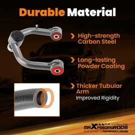maXpeedingrods 2-4” Lifted Upper Control Arm for Toyota Tundra 2000-2006, for Toyota Sequoia 2001-2007