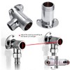 MUNEFE Universal Shower Arm Diverter, Solid Metal Shower Arm Diverter,