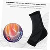 Baluue 2pcs Comfortable Sports Ankle Support Brace Breathable Elastic Ankle