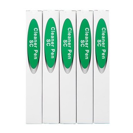 Fiber Optic Connector Cleaning Pen,5PCS Fiber Optic Cleaner Pen for 2.5mm Ferrules SC,FC,ST,SC/APC and FC/APC, Achieve 800+ Cleanings