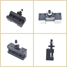 waltyotur BXA 250-202 Boring Turning Tool Holder, Quick Change Turning and Facing Lathe Tool Post Holder CNC Turning Quick Tool Post Holder 10-15 Inch Swing