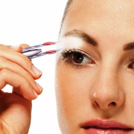 Alayna Stainless Steel Precision Tweezers w/ Advanced Illuminating LED Light Technology