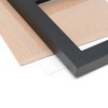 Hampton Frames GALLERY 5 Aperture - 4x6 (10x15cm) Black Multi