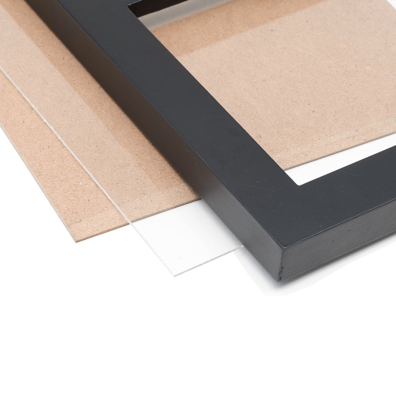 Hampton Frames GALLERY 5 Aperture - 4x6 (10x15cm) Black Multi