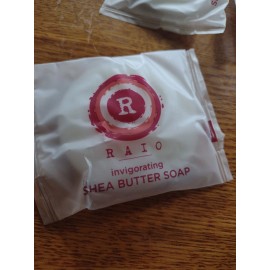 RAIO Shea Butter Travel Size Soap Lot of 10 Bars