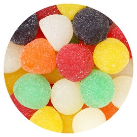 Gum Drops, 2 Pound Bulk Bag, Jumbo Gum Drops Candy, The Hampton Candy Company