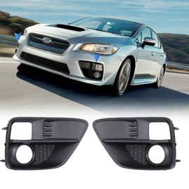AUTOWIKI Fog Lights Foglamps Bezel Covers for 2015-2017 Subaru WRX/WRX STI 1 Pair Left & Right Side