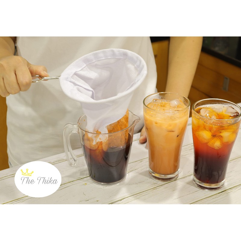 The Thika : 5.3” Large Reusable Coffee/Tea Filter Traditional Thai