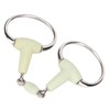 Stainless Steel Horse Bit Apple Flavor Rubber Wrapped Horse Mouth