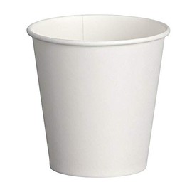 VEPATIM Espresso Coffee Cups 80 ml 110 ml Coated Cardboard Pack of 100 White