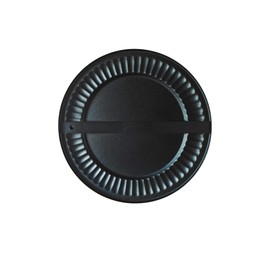 Irnyso Metal Black Fireplace Stove Pipe Flue Hole Cover 6719900 Fits 4"-8" Hole Adjustable Flue Cover BM0026 BM0353 Chimney Caps Flue Plug