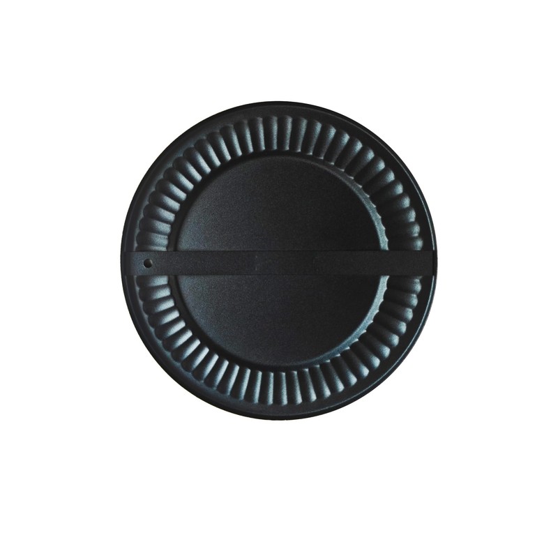Irnyso Metal Black Fireplace Stove Pipe Flue Hole Cover 6719900