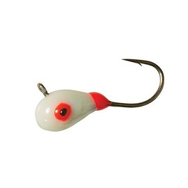 Clam Corporation 10167 Drop Jig XL, Size 12 1/64oz, Glow White