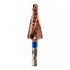 Hercules Cobalt Steel Step Drill Bit 1/4 in. to 3/4