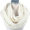 Cream Mobius Infinity Scarf Snood Cowl Tube Round Moebius Shawl